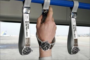Street marketing orologio