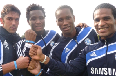 braccialetti di silicone malaria drogba