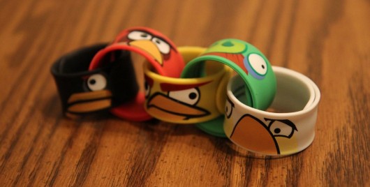 braccialetto slap angry birds