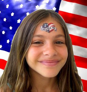 Tatuaggi temporanei Obama 2008