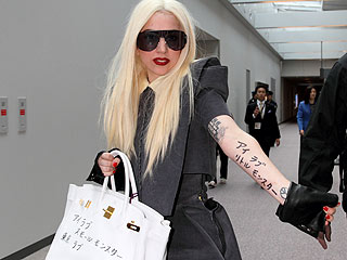 lady gaga tatuaggi temporanei